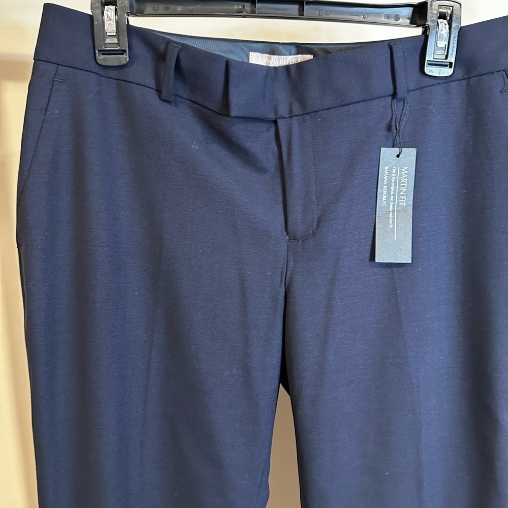 Banana Republic Classic Navy Blue Trousers - Picture 5 of 11